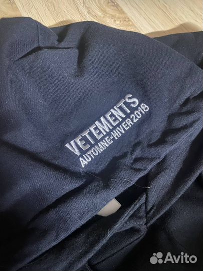 Худи vetements titanic