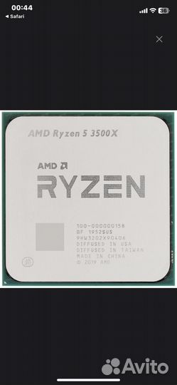 Процессор amd ryzen 5 3500x