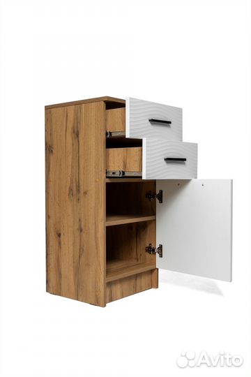 Тумба Крафт Волна тб-102 мс с 2 ящиками