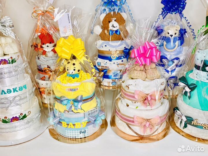 Торт из памперсов