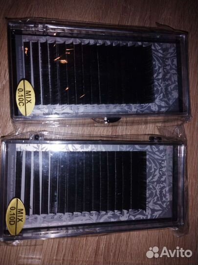 Ресницы для наращивания, бокс для ресниц