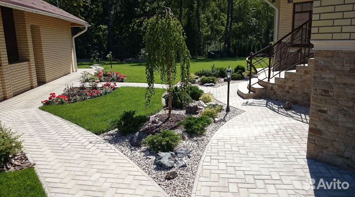 Тротуарная плитка новый город