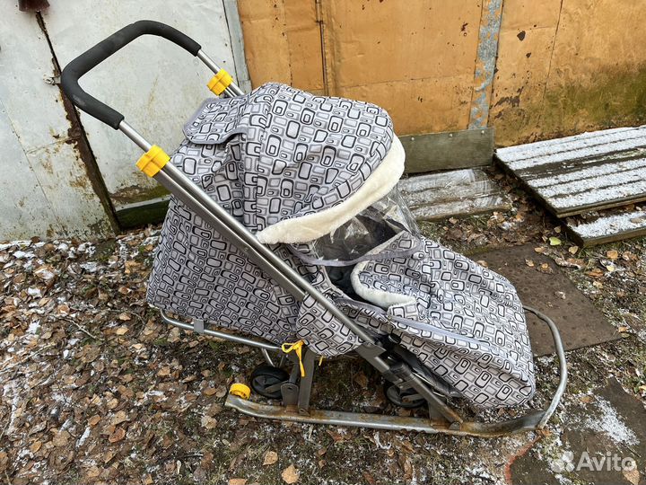 Сани коляска детские
