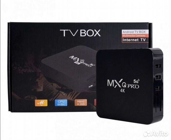 Smart TV приставка MXQ 4K Pro 5g