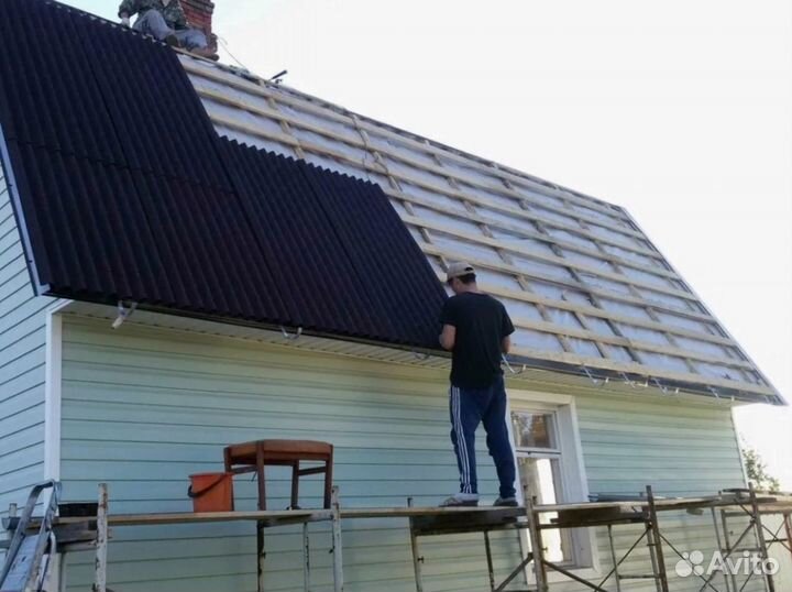 Кровельные работы. Ремонт, замена крыши и кровли