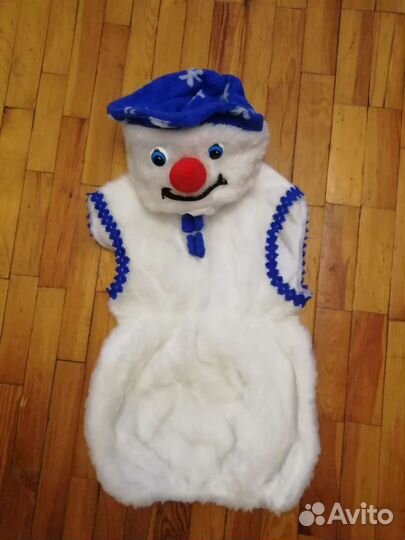 Детский костюм снеговика