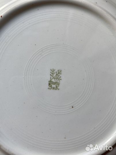 Тарелка зик ручная роспись