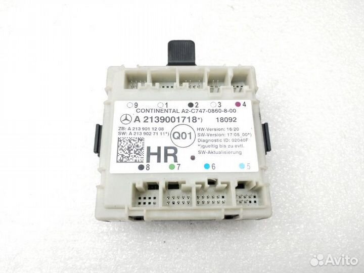 Блок управления двери задний правый Mercedes-Benz