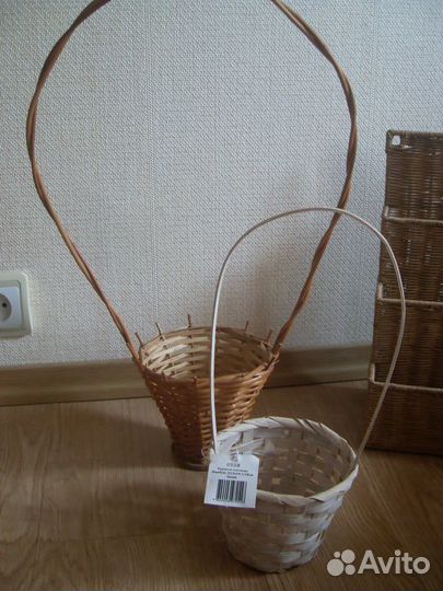 Корзина плетеная Корзинка Флористика