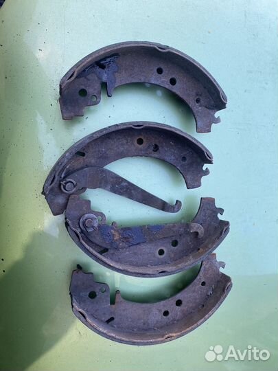 Задние колодки ваз 2107