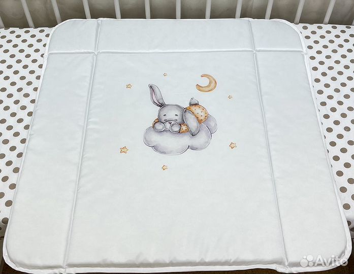 Пеленальный матрасик Малышок 72х72 см