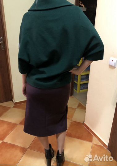 Демисезонное укорочённое пальто