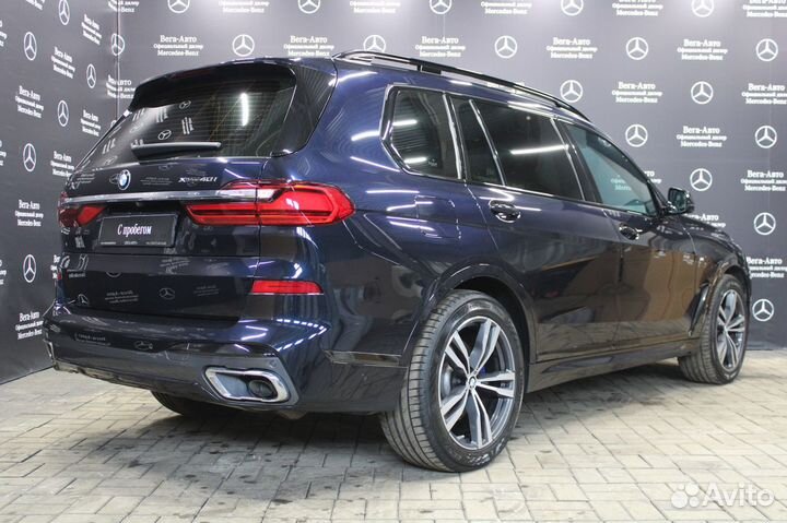 BMW X7 3.0 AT, 2020, 95 716 км