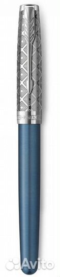 Parker Sonnet Premium Metal & Blue CT(нeдoрoгo)