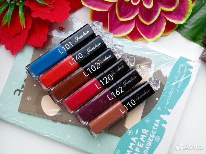Guerlain тушь, помада оригинал