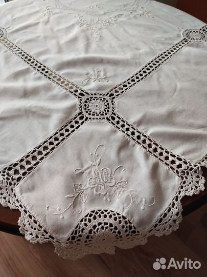 Скатерть вышивка кружево Германия