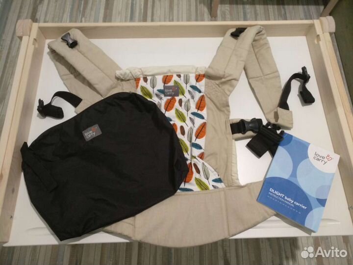 Слинг, эргорюкзак Love&carry Dlight