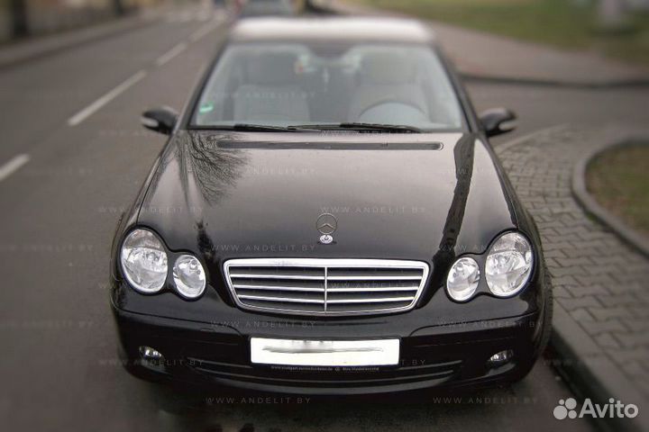 Маски фар Mercedes w203