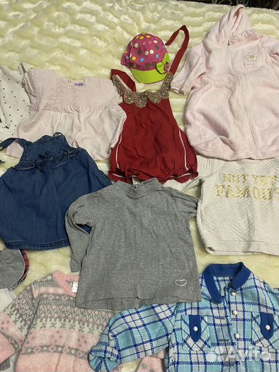 Вещи пакетом на девочку