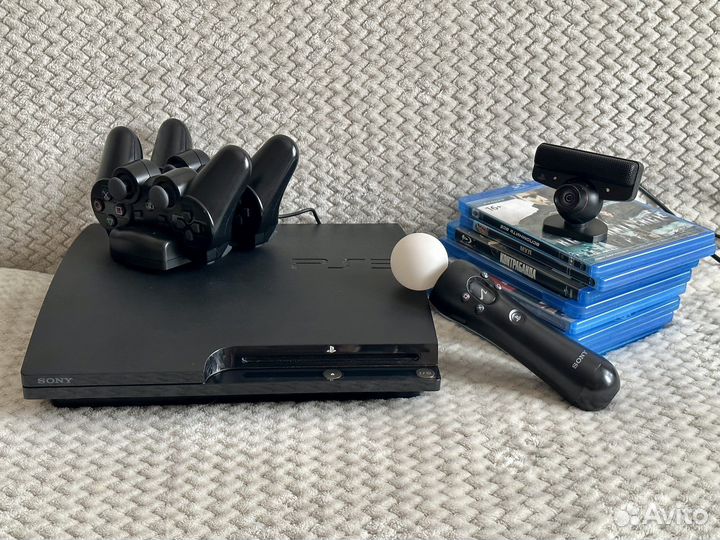 Sony PlayStation 3 slim 1TB + Move