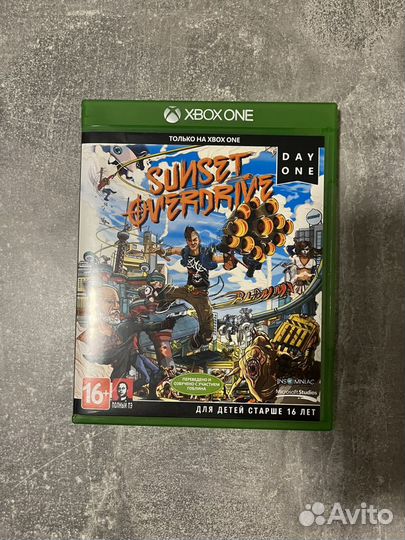 Диск Sunset Overdrive (xbox one, series S/X)