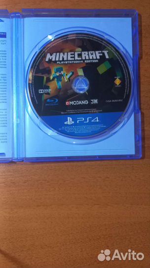 Minecraft ps4 диск