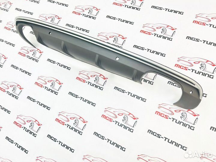 Диффузор на Audi Q5 08-16 гг. SQ5 для S-line