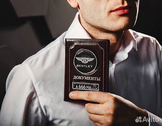 Черная Эксклюзивная обложка из кожи