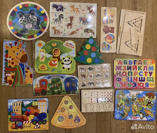 Новые головоломки развивашки много