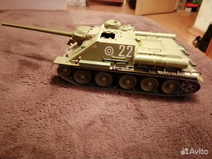 Модель танка собранная