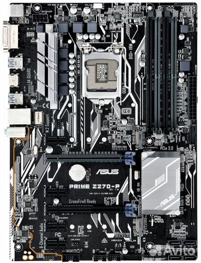 Asus prime Z270-P + проц + память 2х4гб + SSD 64 Г