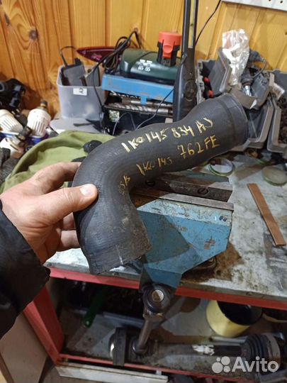 1k0145834aj патрубок напорной линии интеркуллера