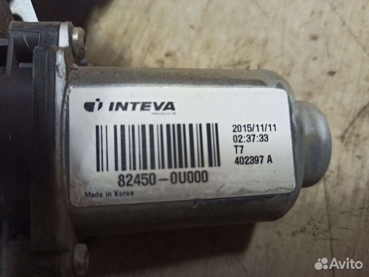 Стеклоподъемник передний левый Hyundai Solaris 1