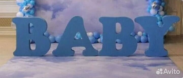 Объемные надписи, логотипы, буквы