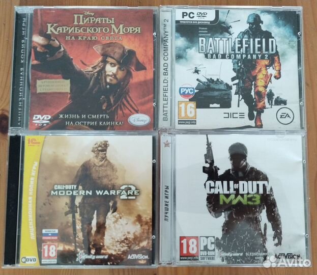 Игры для пк на дисках