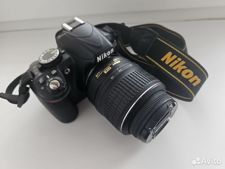 Зеркальный фотоаппарат nikon d3100