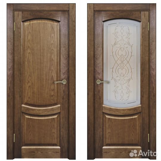 Дверь из массива дуба