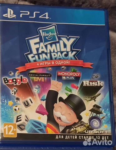 Family Fun Pack ps4, monopoly, монополия,пс4