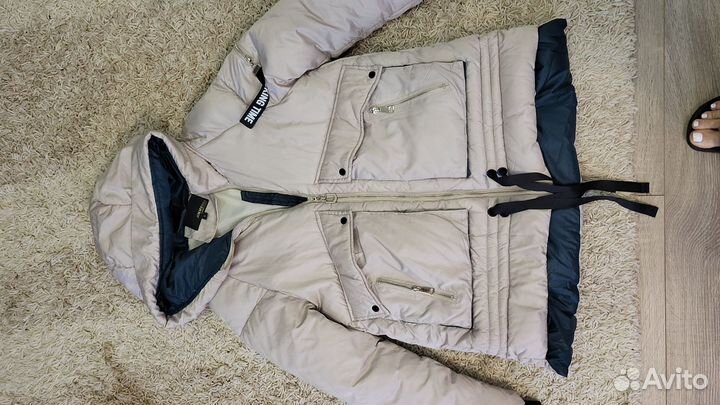 Куртка зимняя теплая женская