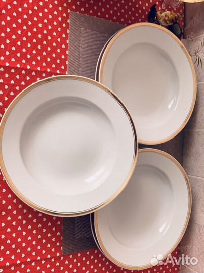 Тарелки глубокие Дулево СССР