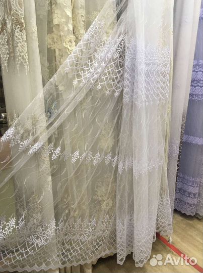 Тюль готовый