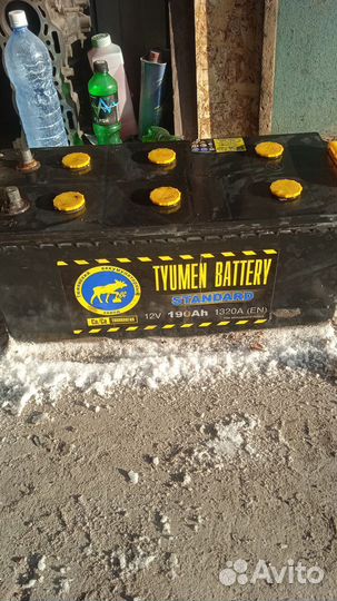 Аккумулятор 6ст 190