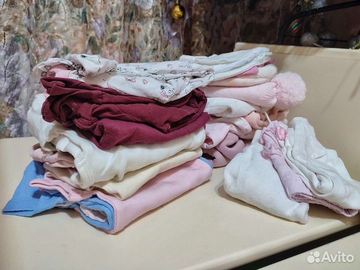 Одежда 56р-р для новорождённой
