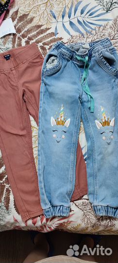 Вещи пакетом на девочку 110