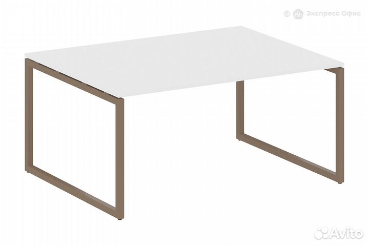 Стол для переговоров (1 столешница) на О-образном