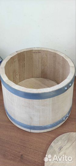 Кадка дубовая 15л