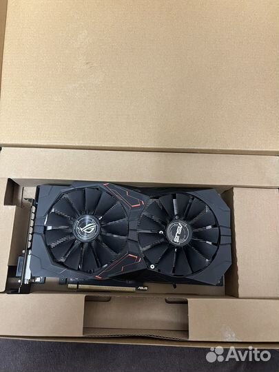 Видеокарта Asus strix RX 570 4gb