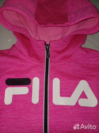 Вертовка на флисе 140 Fila для девочки