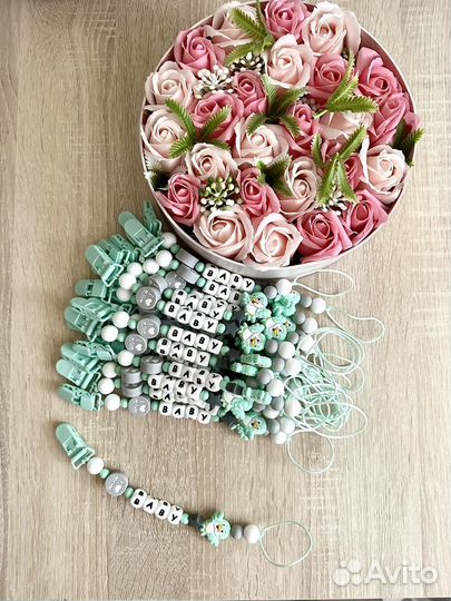 Держатели для пустышек из пищевого силекона