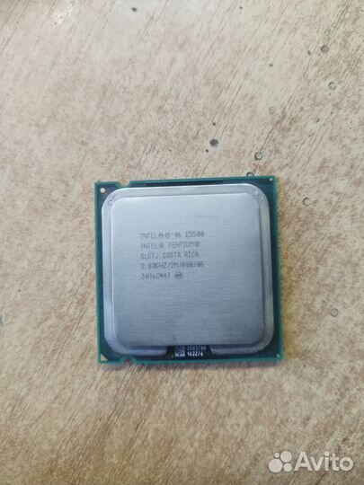Процессор Intel pentium E5500